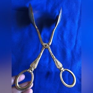 Vintage serving tongs